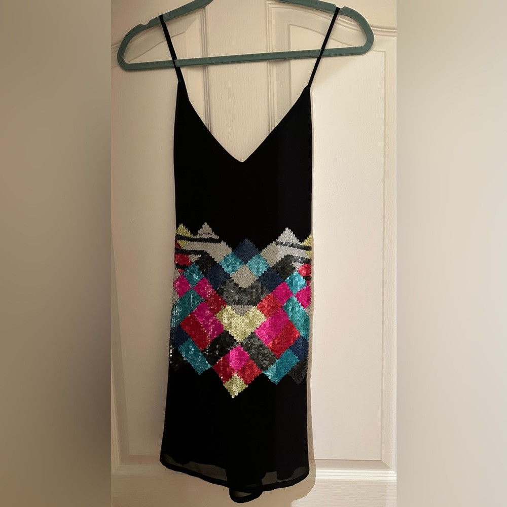 Sequin Shift Dress